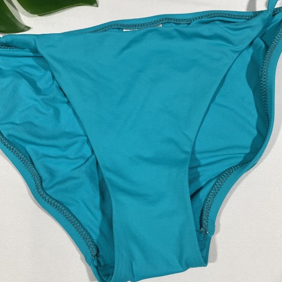 NWT Trina Turk [ 6 ]‎ Gypsy Tie Side Bikini Bottom in Turquoise - Picture 6 of 12